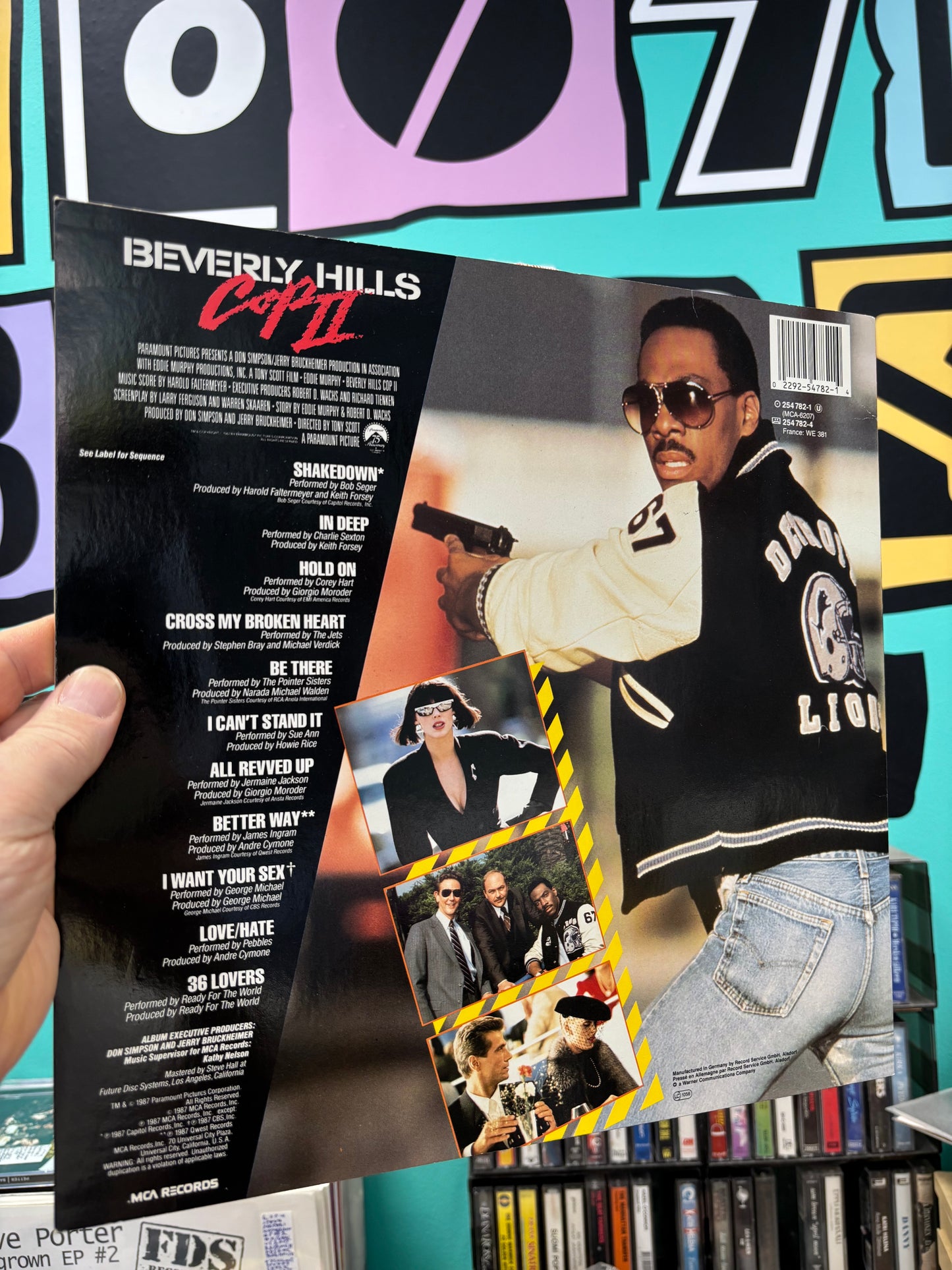 Beverly Hills Cop II: The Motion Picture Soundtrack Album, LP, MCA Records, Europe 1987