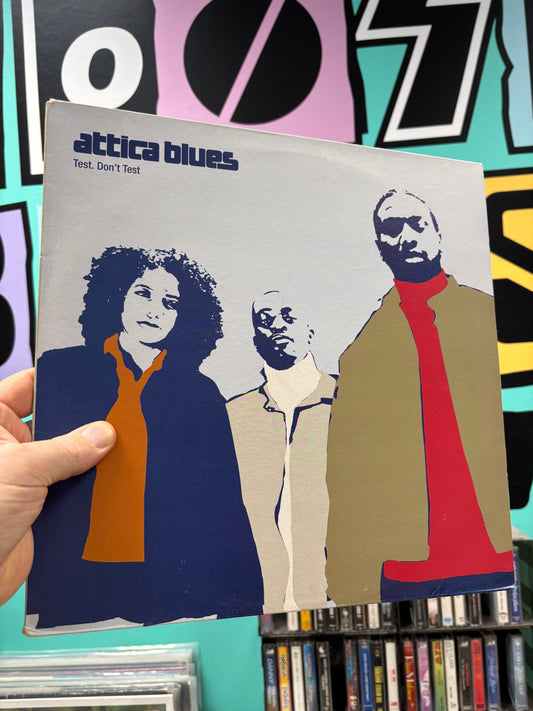 Attica Blues: Test. Don’t Test, 12inch, promo, Columbia, UK 2000