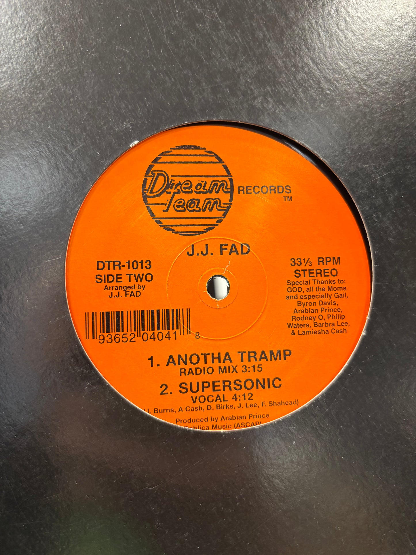 J.J. Fad: Anotha Ho, 12inch, reissue, Dream Team Records, US 2004