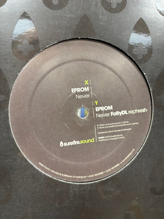 Eprom: Never, 12inch, Only pressing, Surefire Sound, UK 2010
