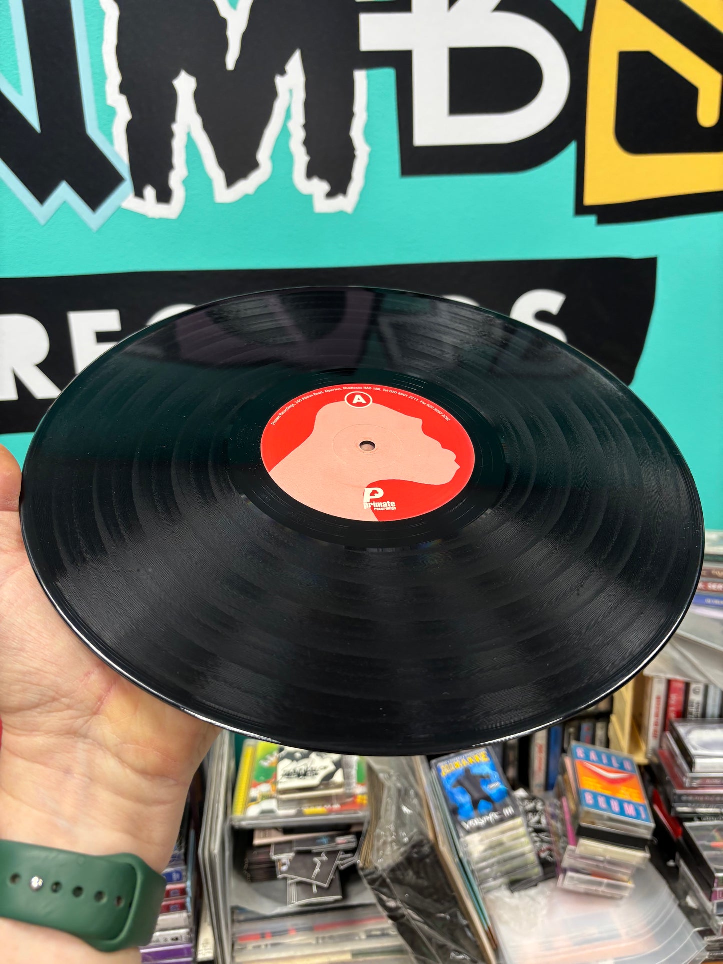 Danilo Vigorito: Workin’ Prosess EP, 12inch, Only official pressing, Primate Recordings, UK 2002