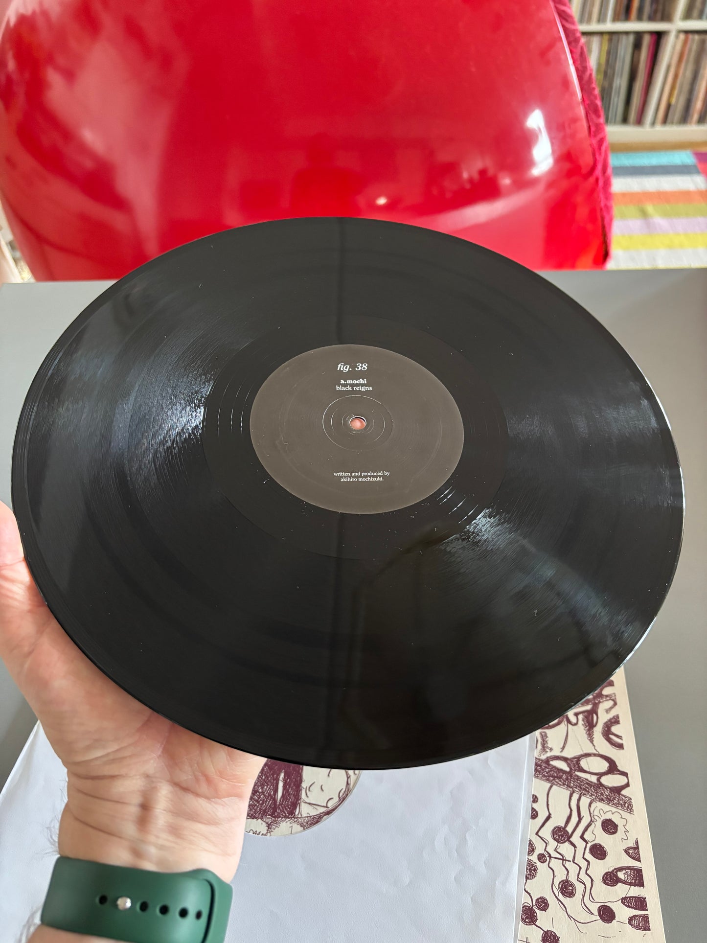 A.Mochi: Black Phantom EP, 12inch, Only pressing, Figure, Germany 2012