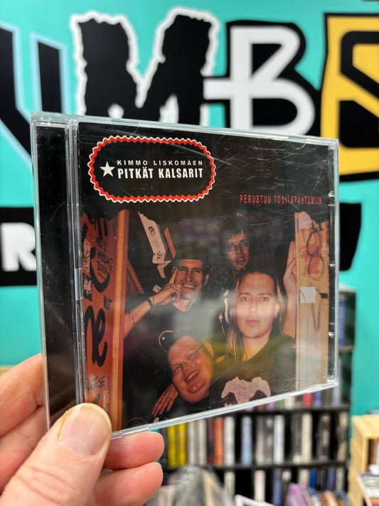 Kimmo Liskomäen Pitkät Kalsarit: Perustuu Tositapahtumiin, CD, Only pressing, Rocket Records, Finland 2008