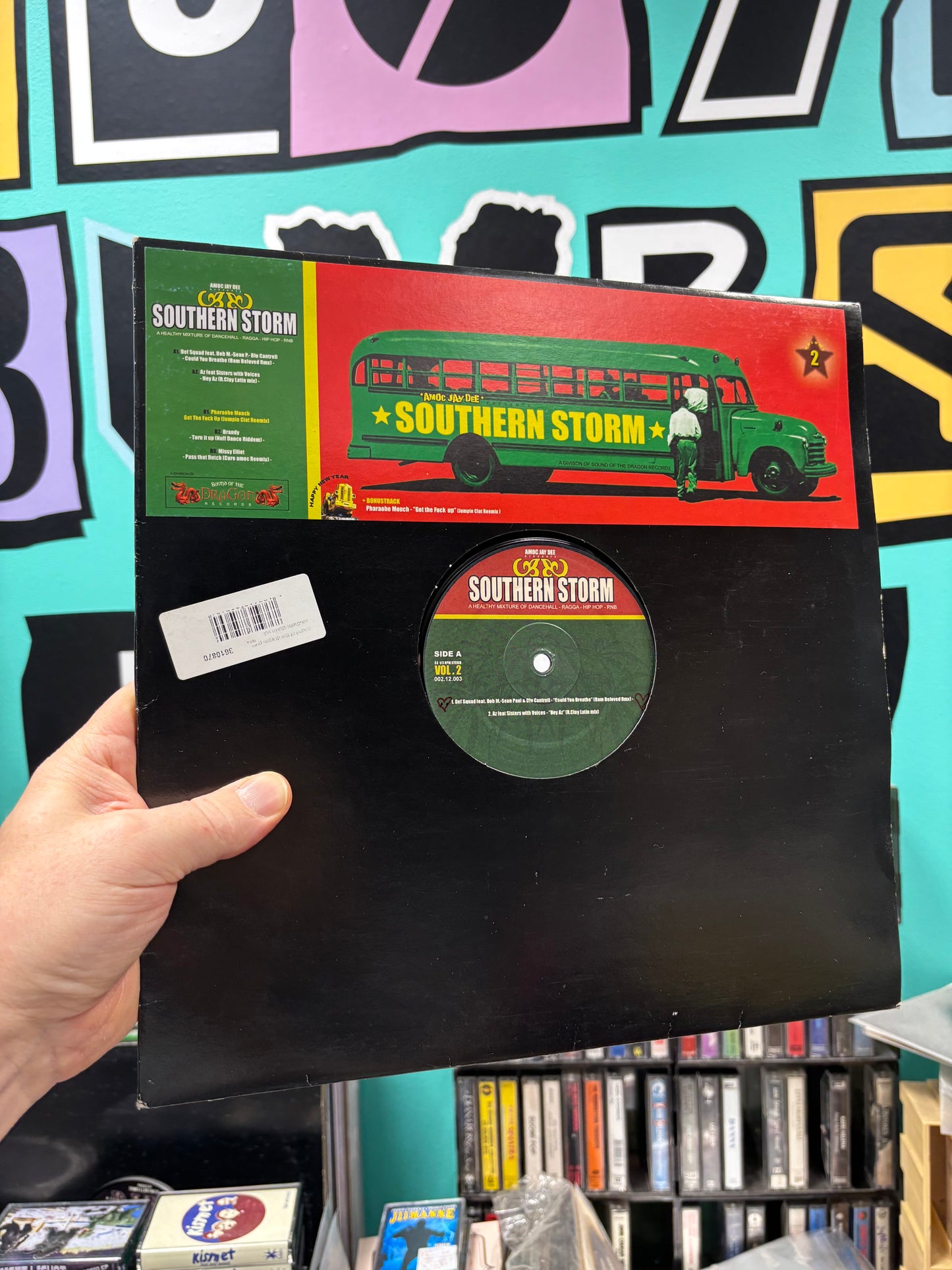 Amoc Jay Dee presents Southern Storm Vol. 2, 12inch, Only pressing, Sound Of The Dragon Records, US year?