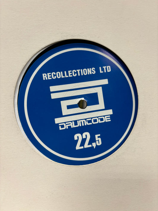 Henrik B: Recollections LTD, Only pressing, 12inch, Drumcode, Sweden 2001