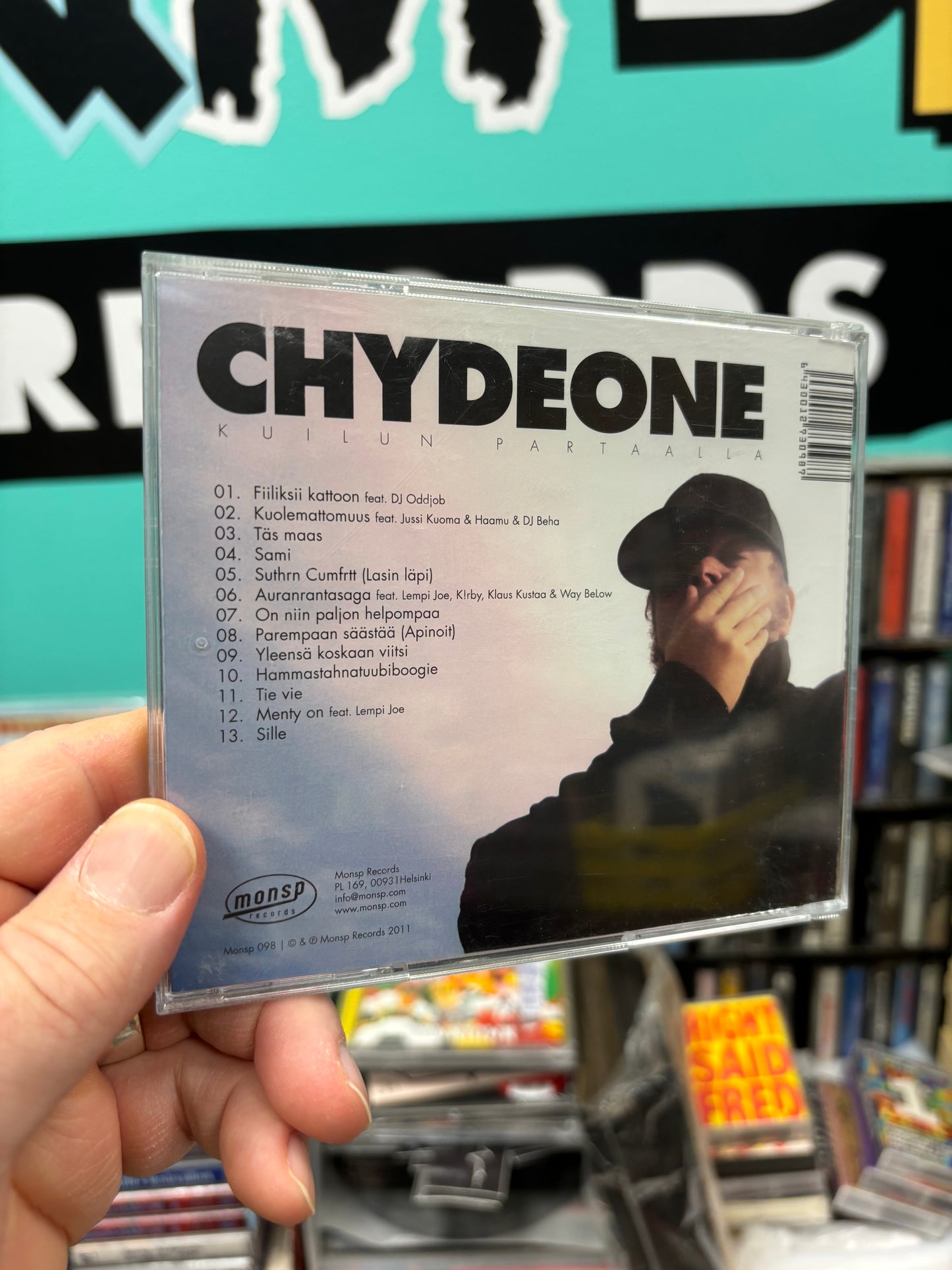 Chydeone: Kuilun Partaalla, CD, Only pressing, Monsp Records, Finland 2011