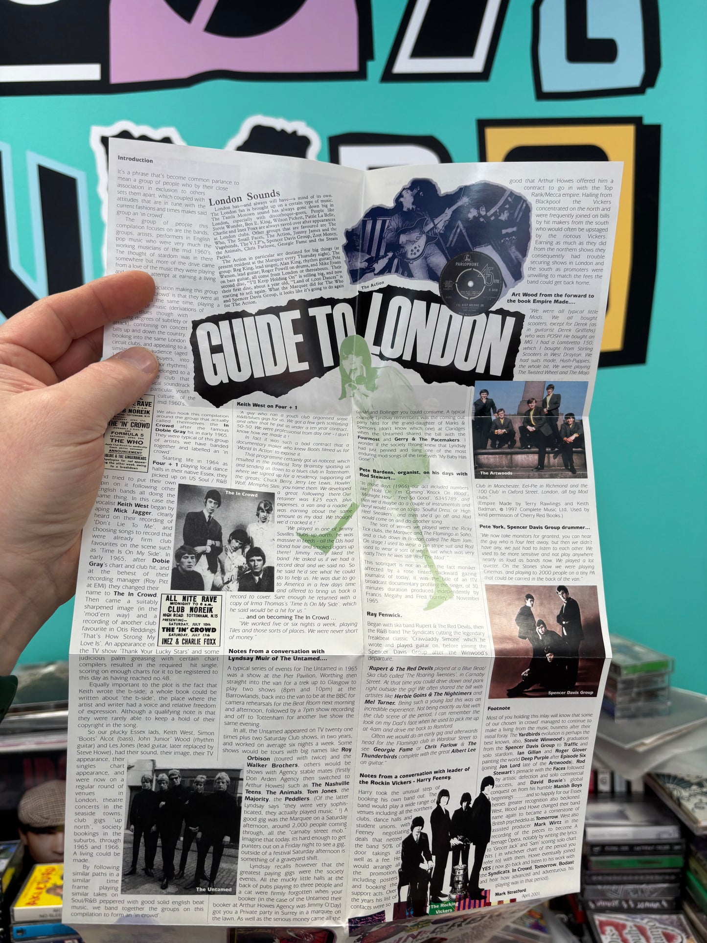 The In Crowd (UK Mod R&B Beat 1964-1967), CD, 1st pressing, Compilation, Enhanced, RPM Records, UK 2001