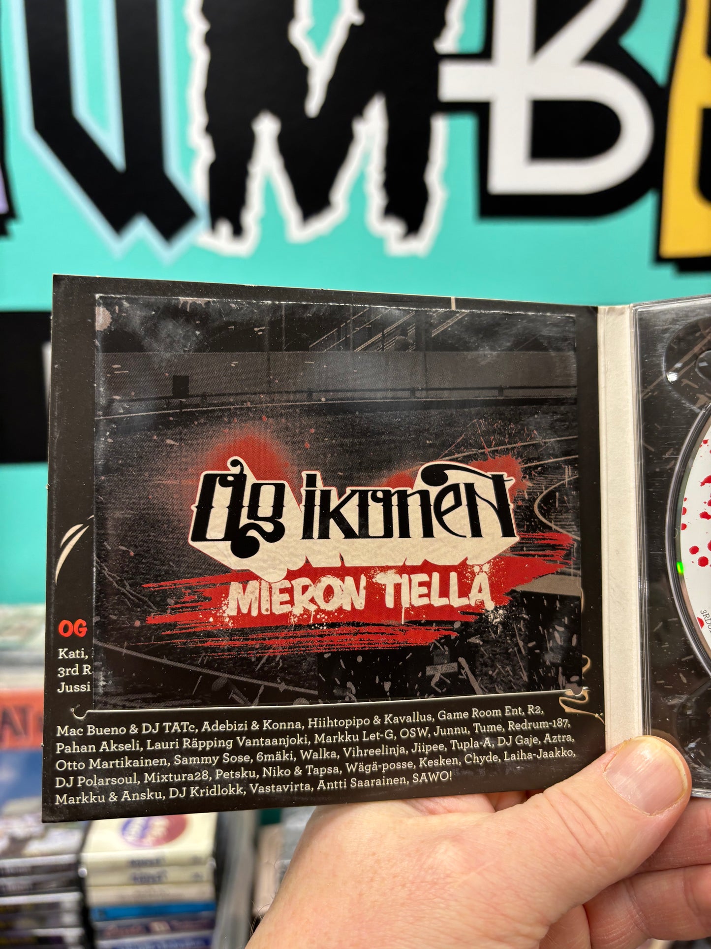 OG Ikonen: Mieron Tiellä, CD, 1st pressing, Only CD pressing, 3rd Rail Music, Finland 2009
