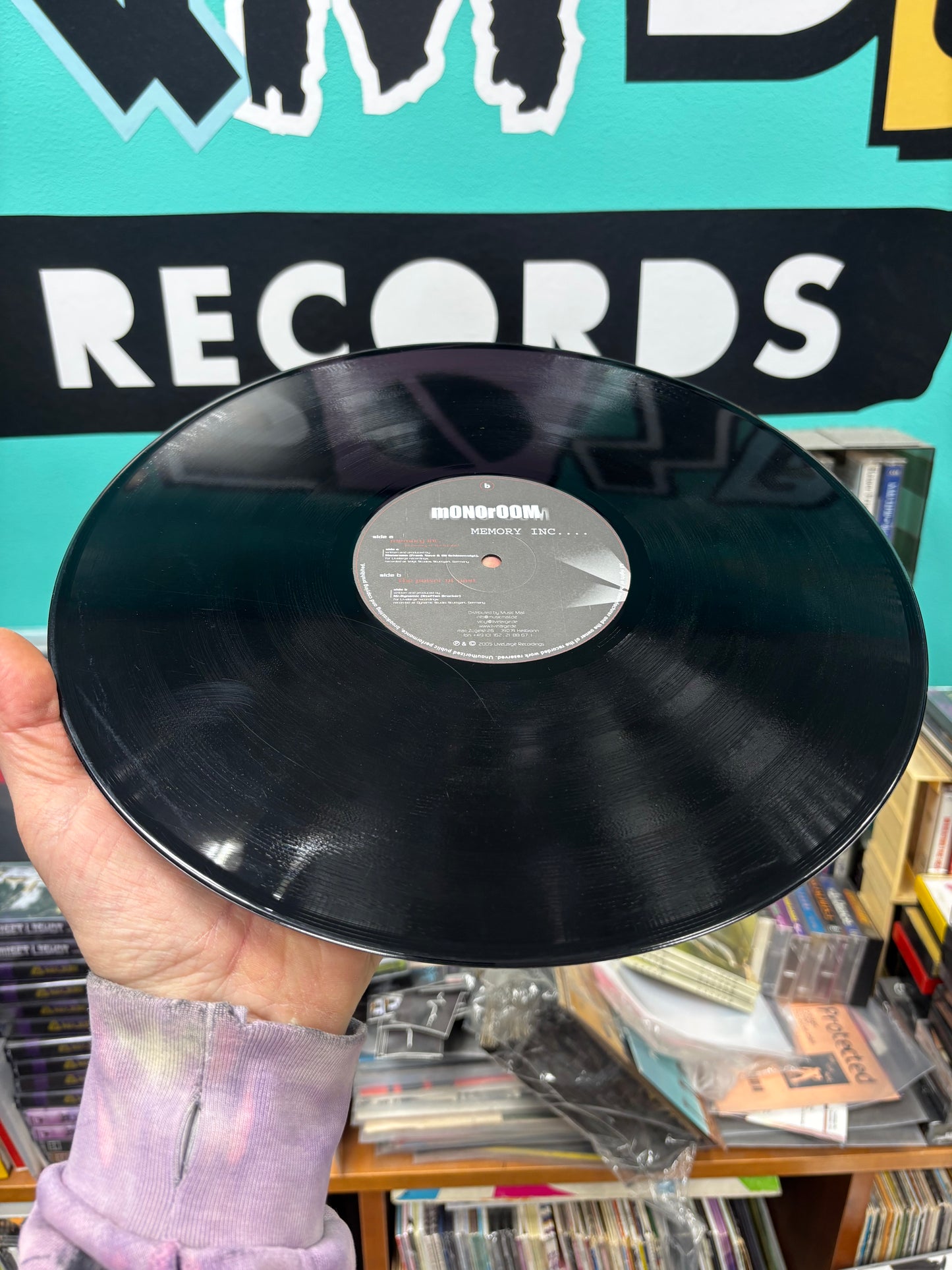 Monoroom & Mr. Dynamic: Memory Inc. (…In Amicitia Et Honor), 12inch, Only pressing, Livelarge Recordings, Germany 2005