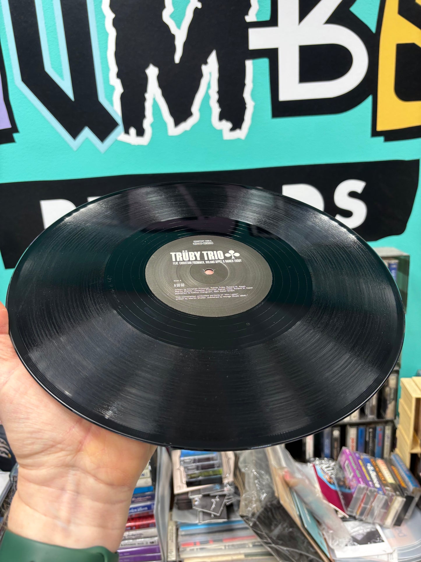 Trüby Trio: A-Go-Go/Carajillo, 12inch, Only official pressing, Compost Records, Germany 1999