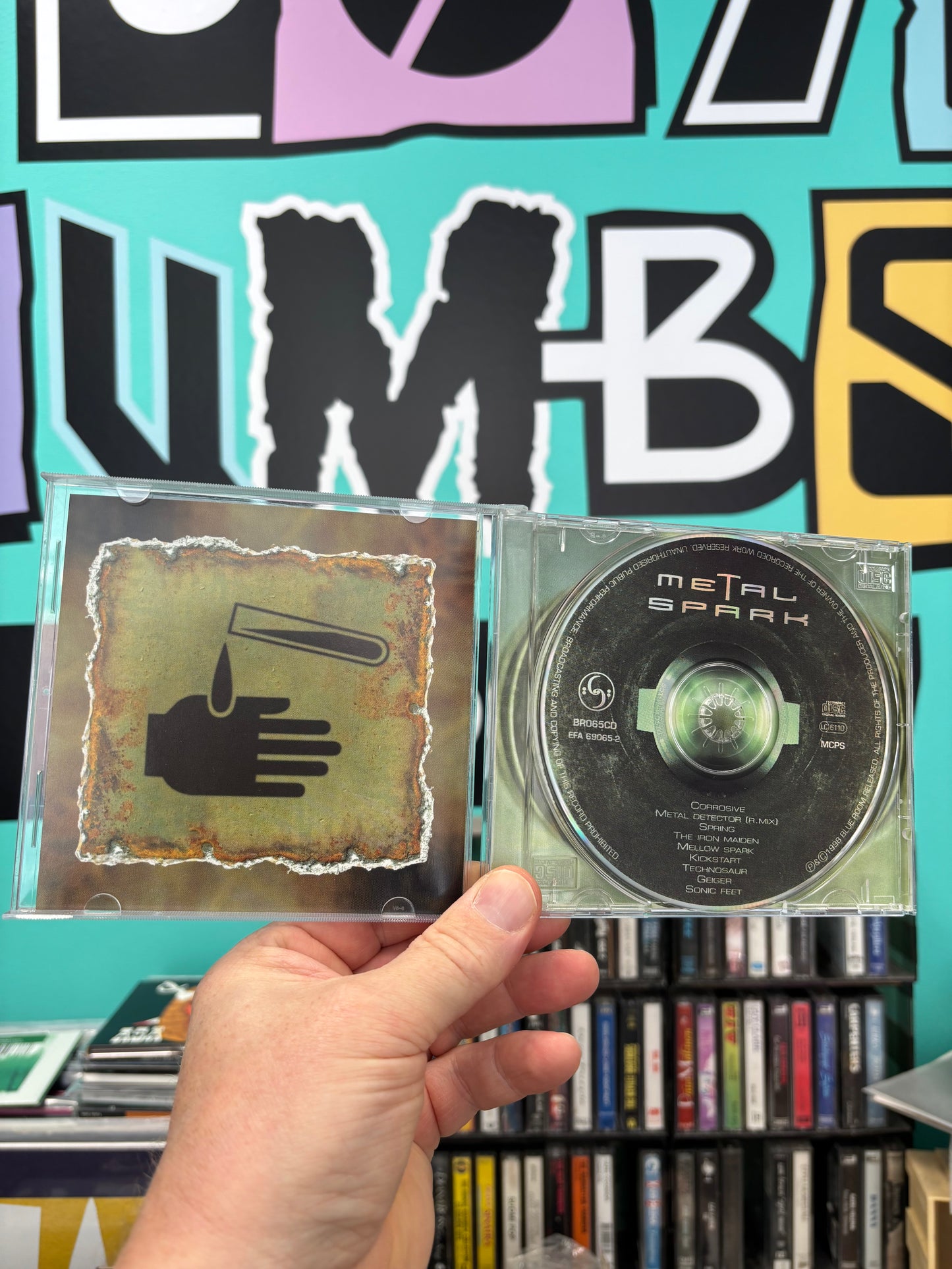 Metal Spark: Corrosive, CD, 1st pressing, Blue Room Released, UK 1998