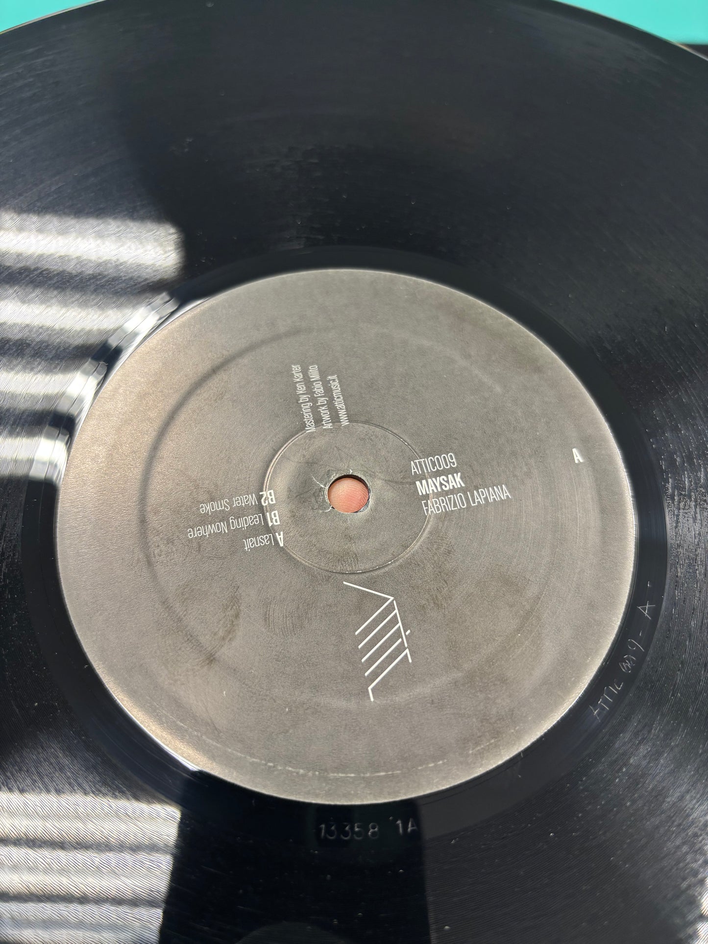 Fabrizio Lapiana: Maysak, 12inch, Only pressing, Attic Music, Italy 2015