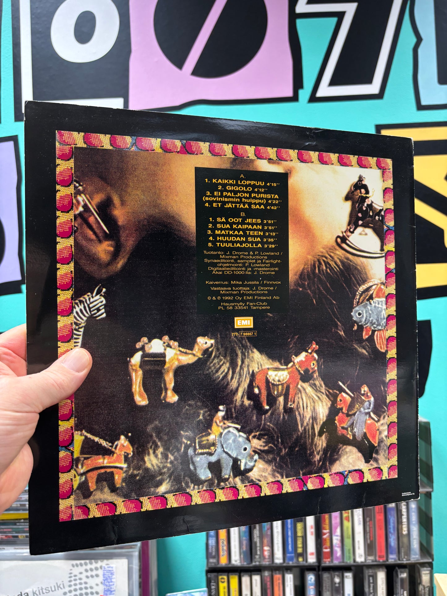 Hausmylly: Sä Oot Jees, LP, Only vinyl pressing, EMI, Finland 1992