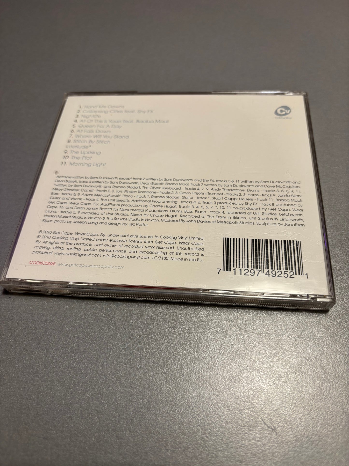 Get Cape. Wear Cape. Fly - Get Cape. Weat Cape. Fly, CD, Cooking Vinyl, Europe 2010