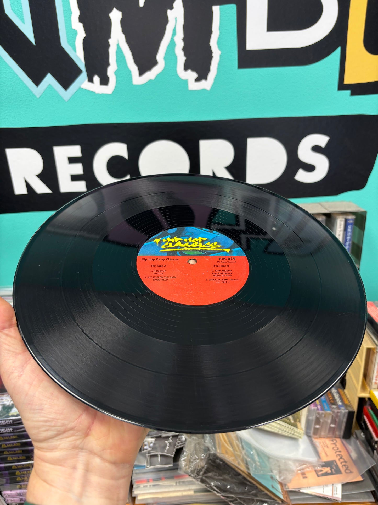 Hip Hop Party Classics, 12inch, Only pressing, unofficial release, Hip Hop Classics, US year?