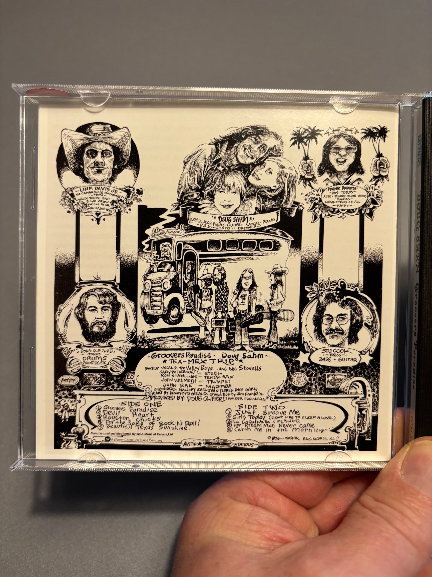 Doug Sahm: Groovers Paradise, CD, reissue, Collector’s Choice Music, US 2005