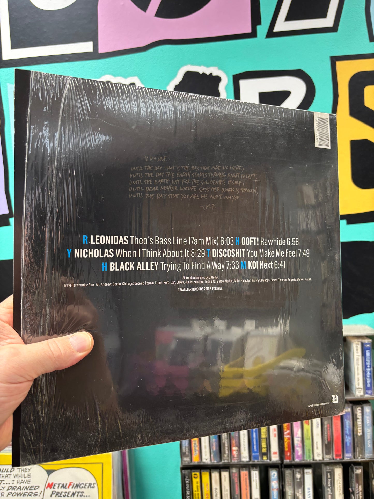 Traveller Records Presents Rhythm Kings, 3x12inch, Only pressing, Traveller Records, Finland 2011
