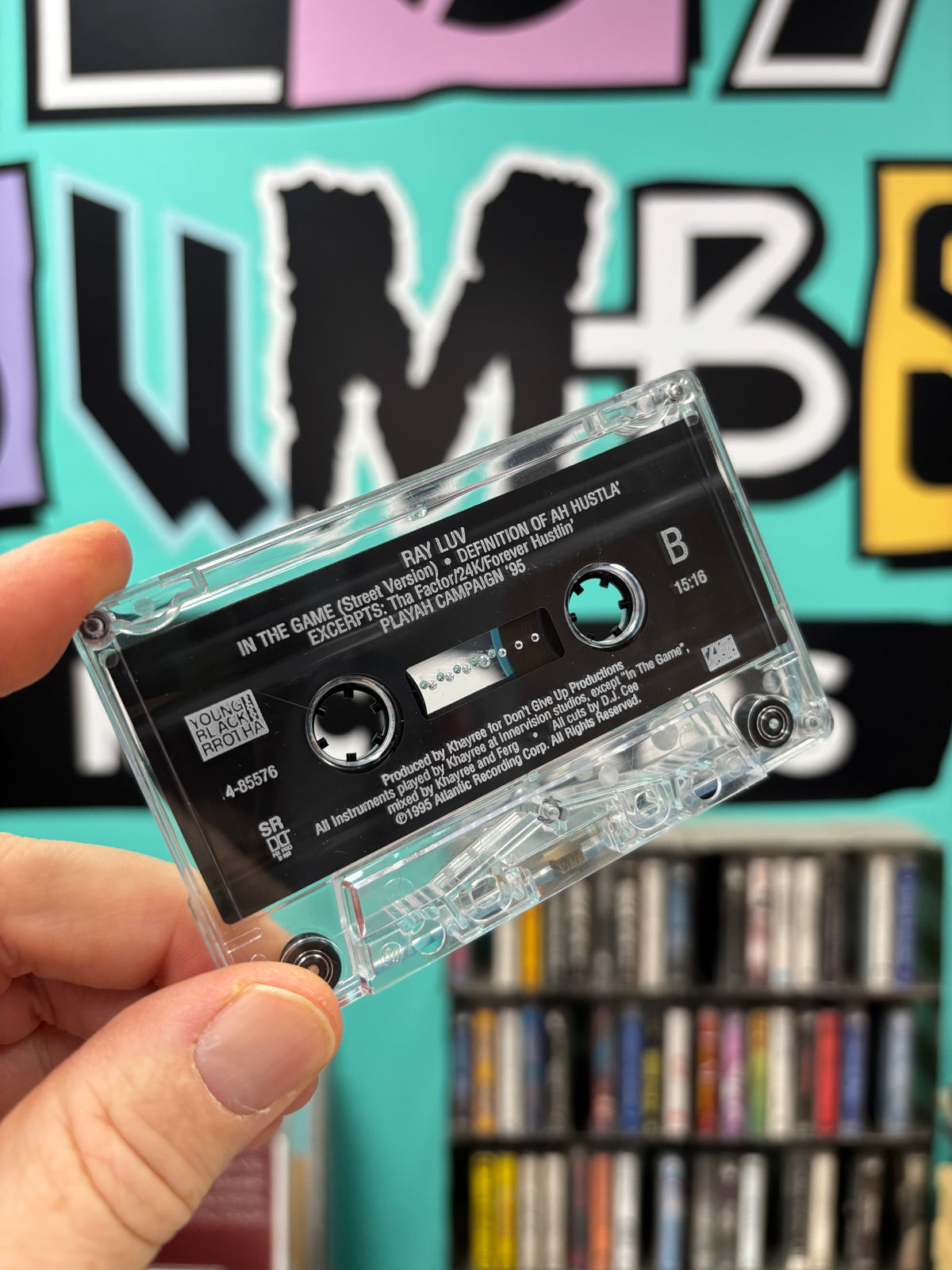 Ray Luv: In The Game, cassette Maxi-Single, Atlantic, Young Black Brotha Records, US 1995