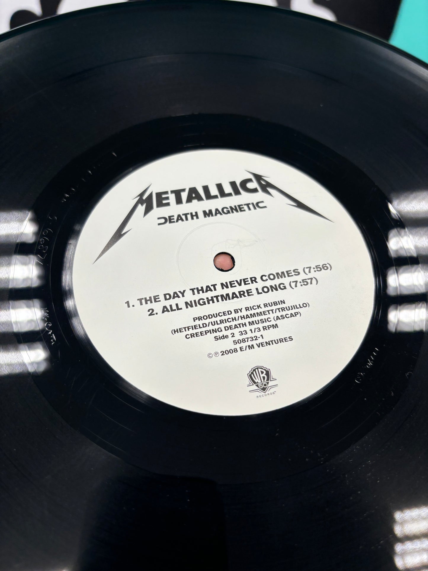 HULLU VARASTOALE -20%‼️‼️‼️Metallica: Death Magnetic, 2LP, gatefold, 1st pressing, Warner Bros. Records, US 2008