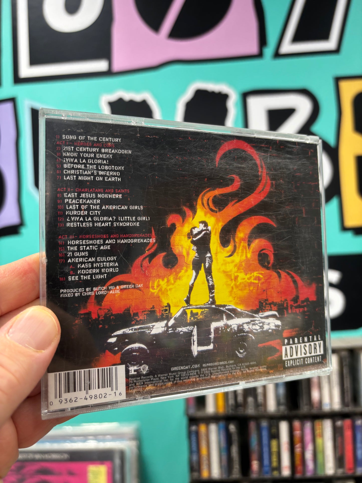 Green Day: 21st Century Breakdown, CD, Reprise Records, Warner Bros. Records, Europe 2009