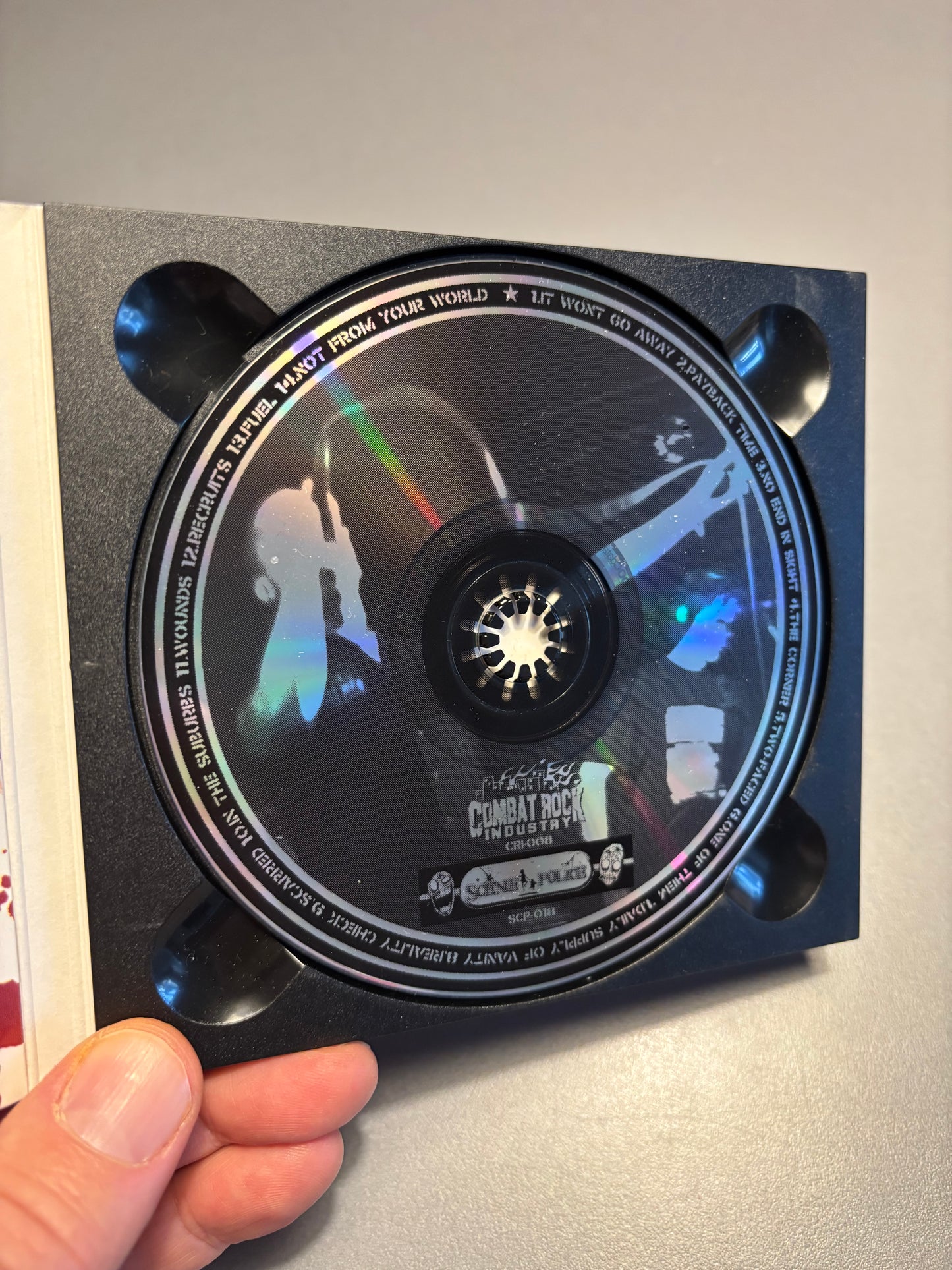 Wasted: Down And Out, CD, Only pressing, Combat Rock Industry, Scene Police, Finland 2001