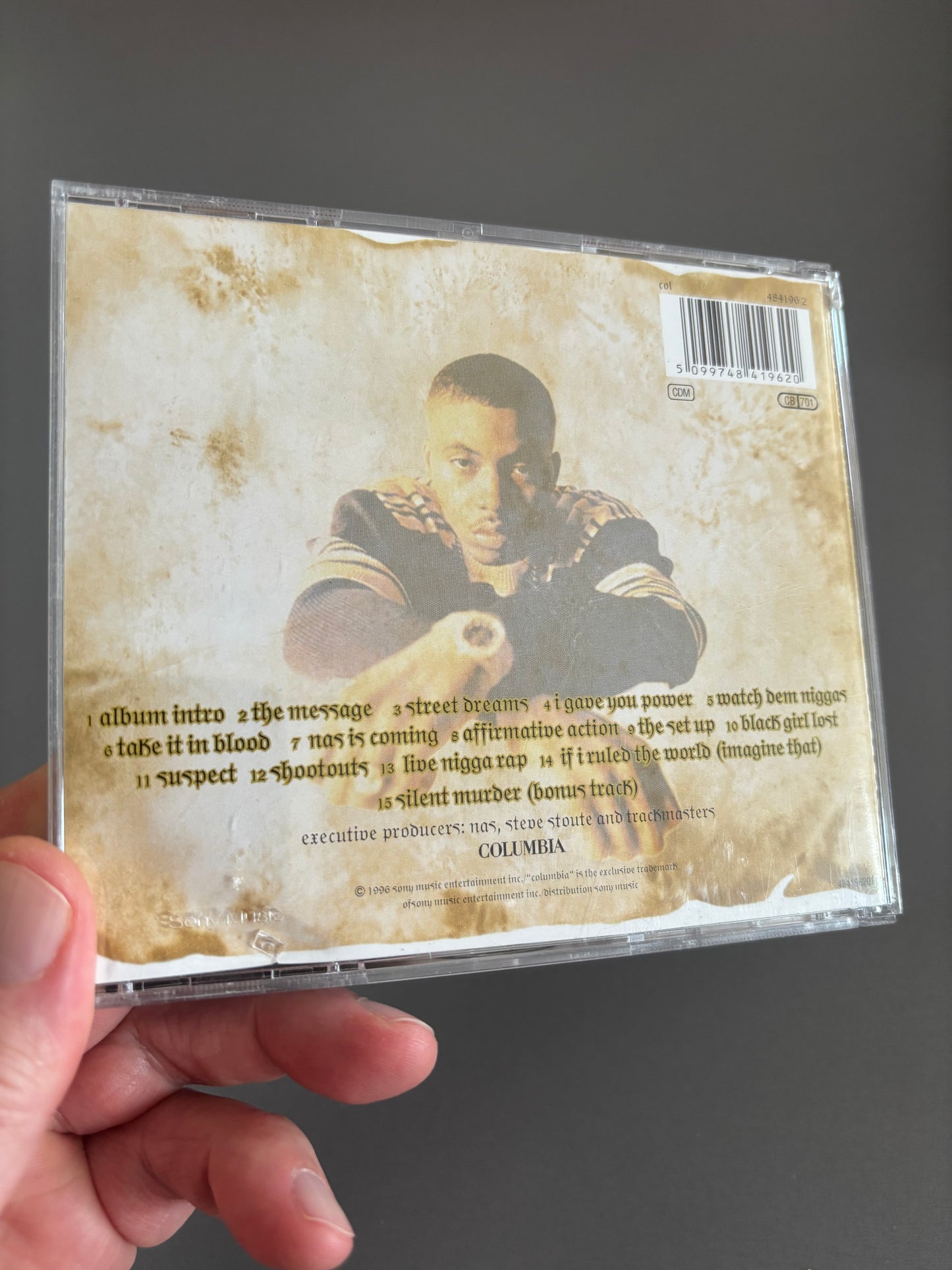 Nas: It Was Written, CD, reissue, Columbia, Europe year?