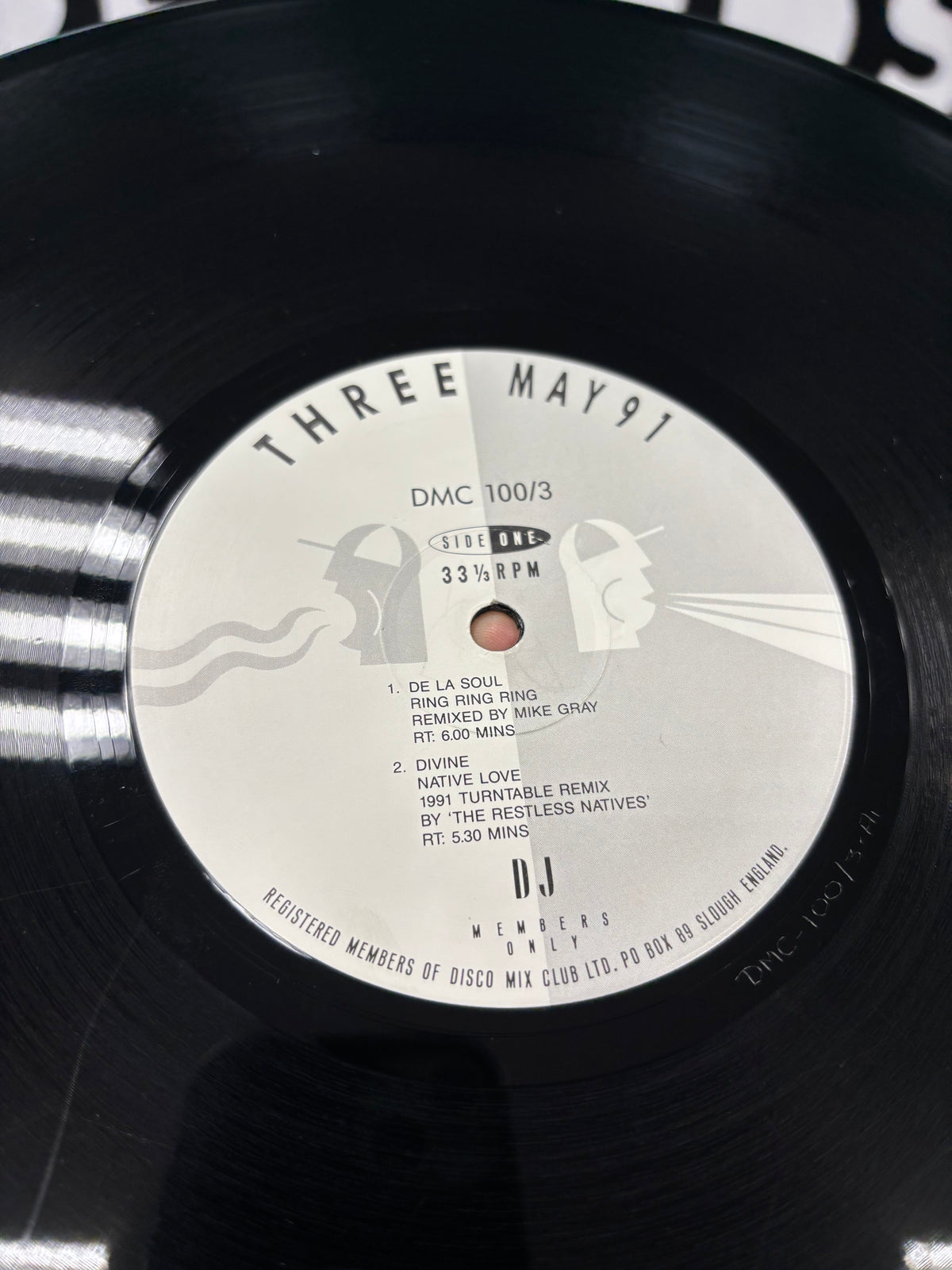 DMC - May 91 (Three), 12inch, DMC, UK 1991