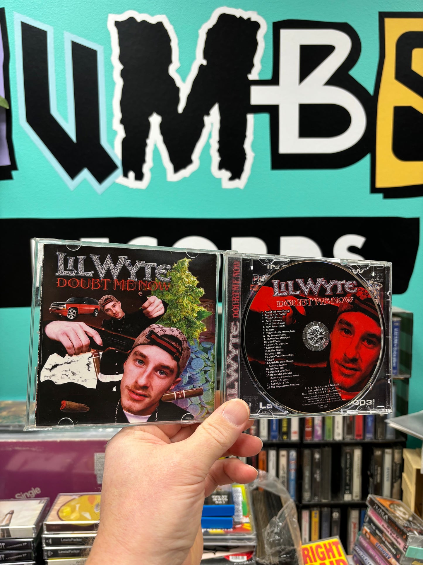 Lil Wyte: Doubt Me Now, CD, 1st pressing, Hypnotize Minds, US 2003