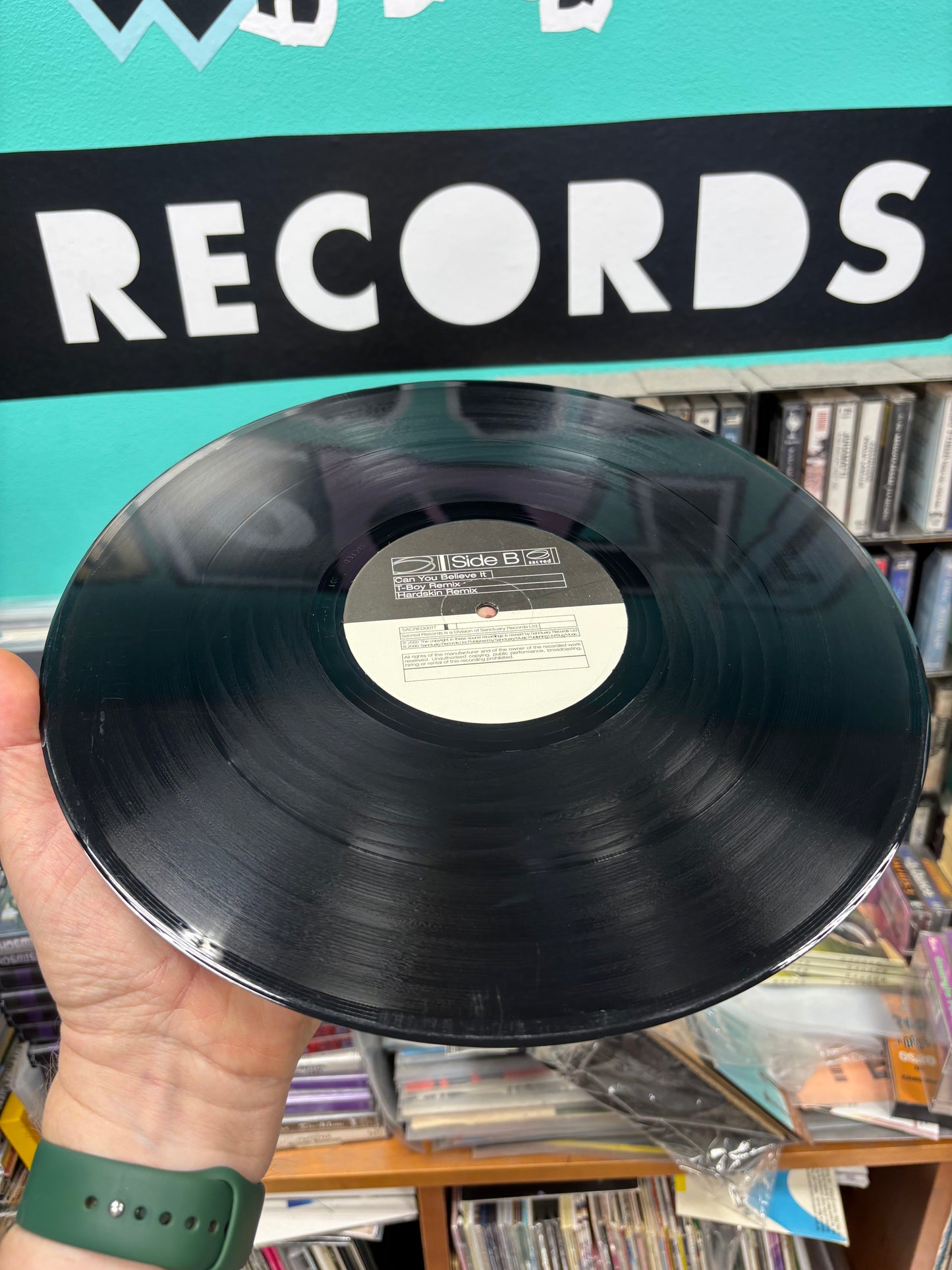 Tom Harding: Can You Believe It, 12inch, Only pressing, Sacred Beats, UK 2000