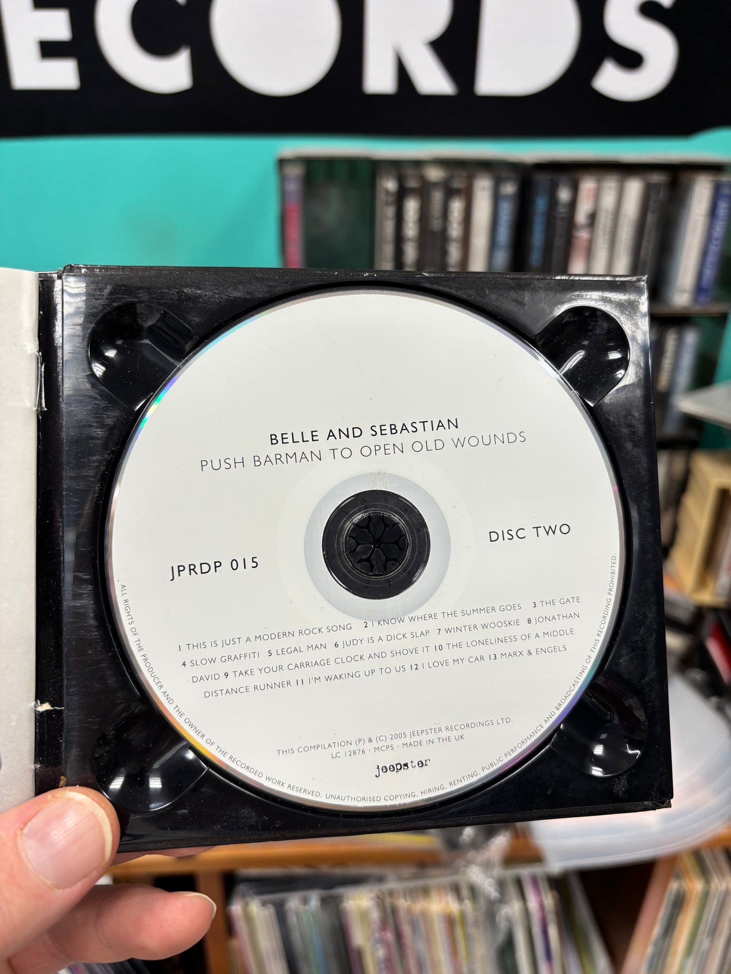 Belle and Sebastian: Push Barman To Open Old Wounds, 2CD, Compilation, remastered, Jeepster Records, UK 2005