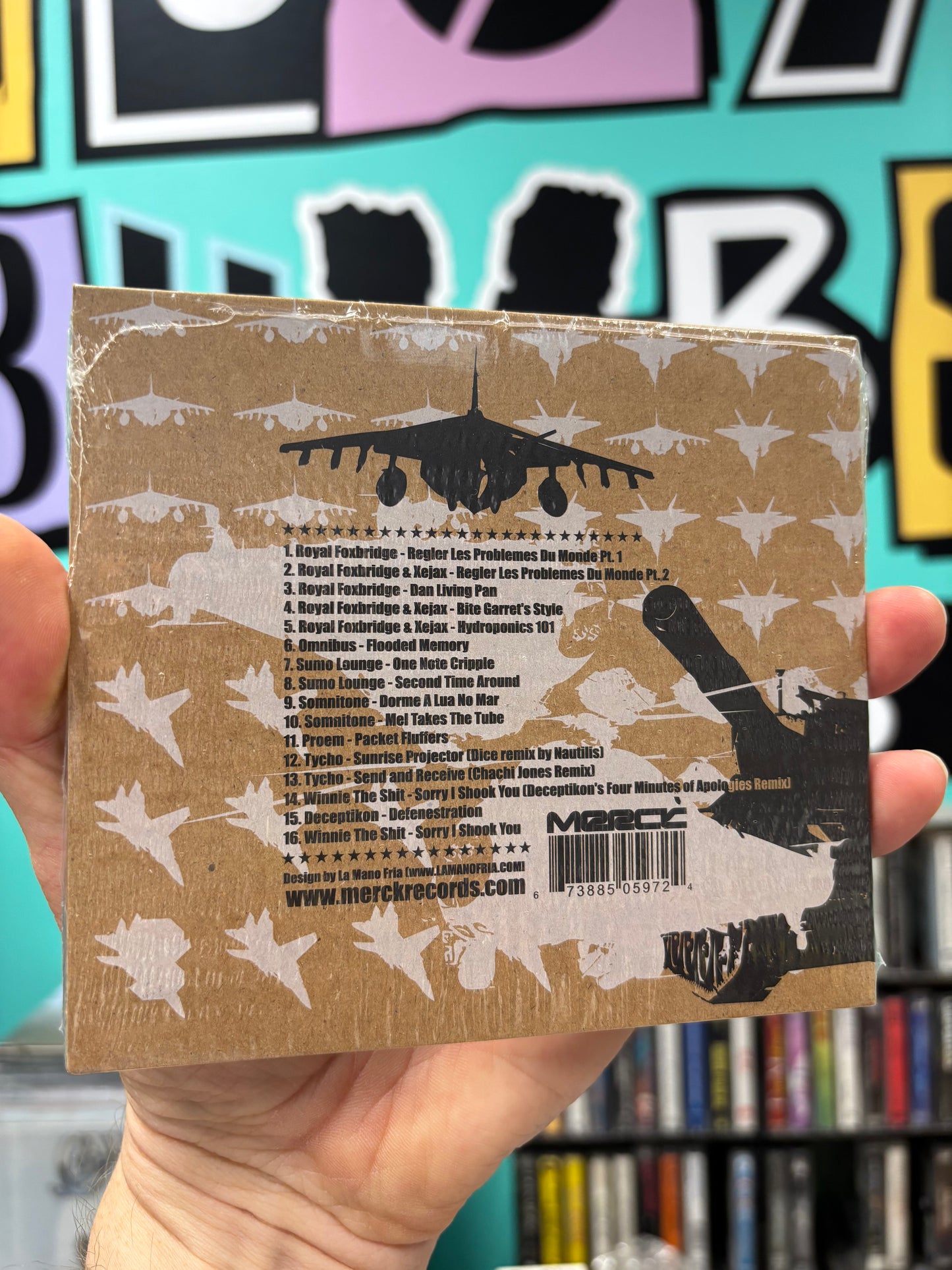 Squadron 2, CD, Compilation, Limited Edition, Only official pressing, Merck, US 2006