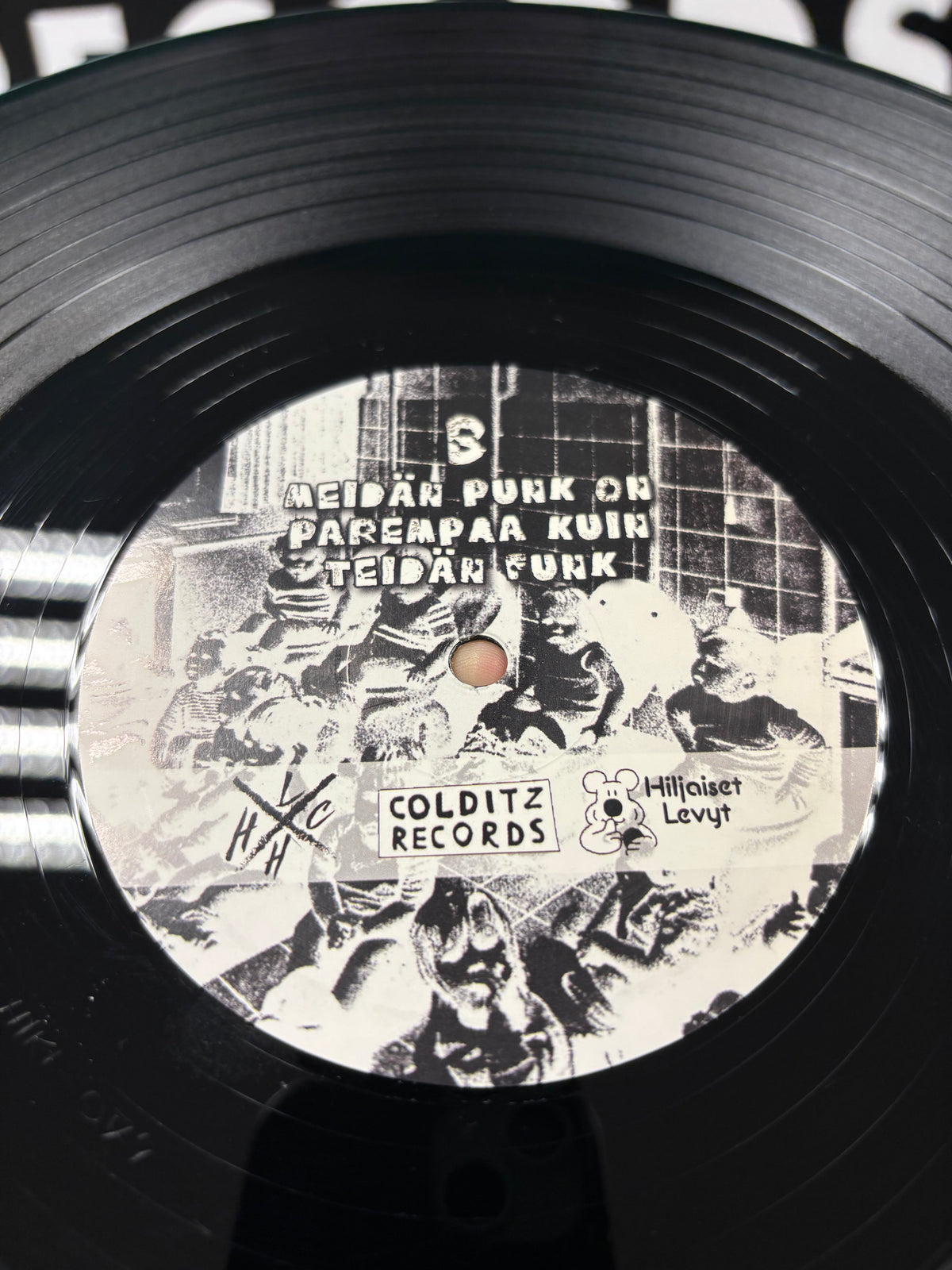 Abortti 13: Meidän Punk On Parempaa Kuin Teidän Punk, LP, Only pressing, Hiljaiset Levyt, Liinaharja Hardcore, Colditz Records, Finland 2022