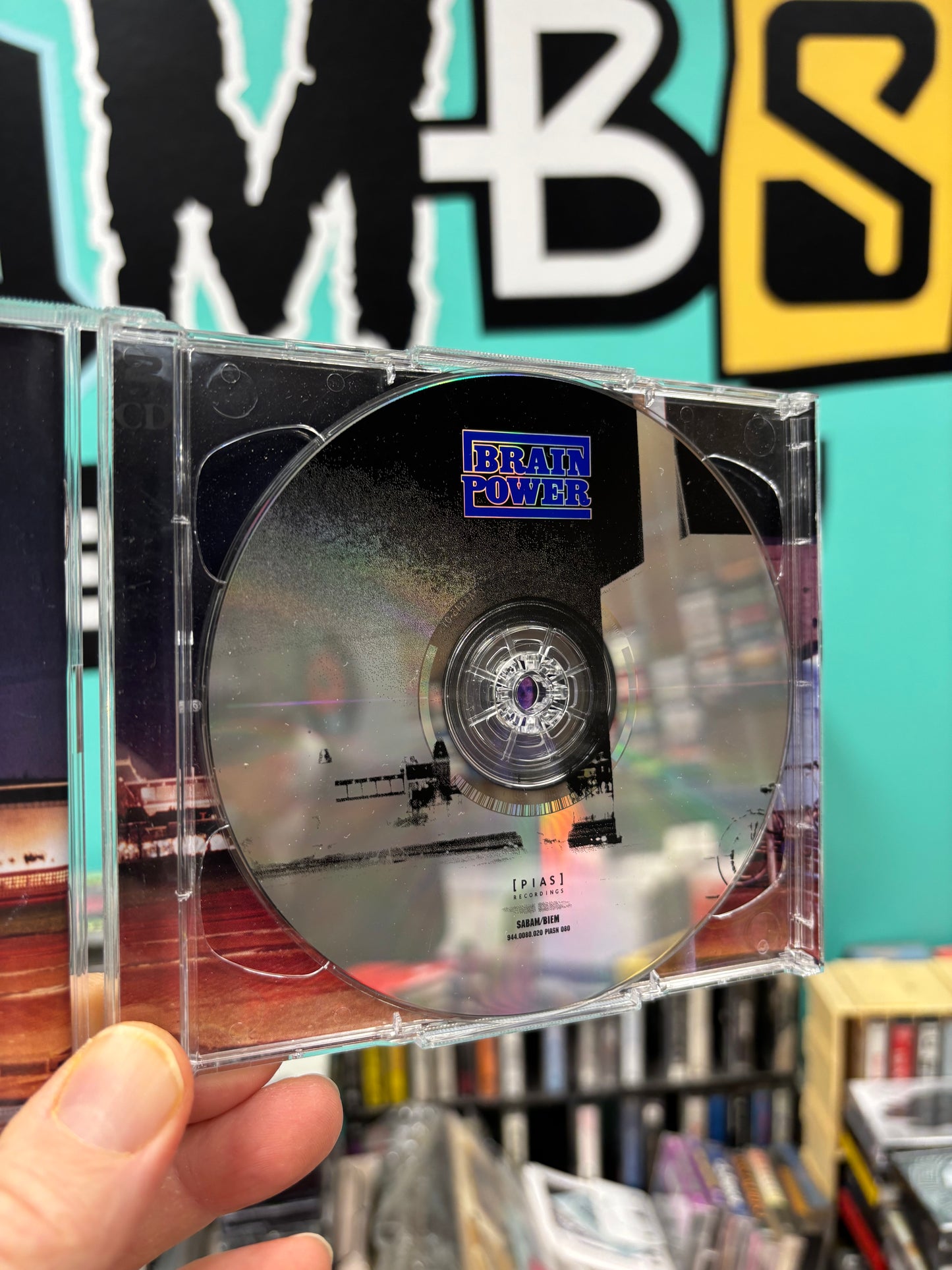 Brainpower: Door Merg & Brain (Lowlands Editie), 2CD, 1st pressing, Only 2CD version, [PIAS] Recordings, Netherlands 2002