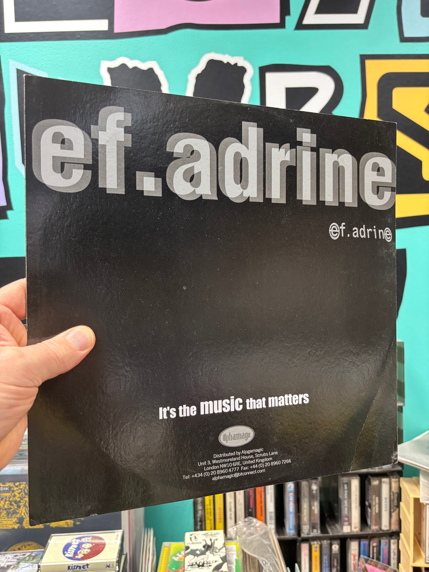 DJ Mishka’s Mad Gay Mafia: Welcome To The Arena, 12inch, Only pressing, Ef.adrine, UK 2001