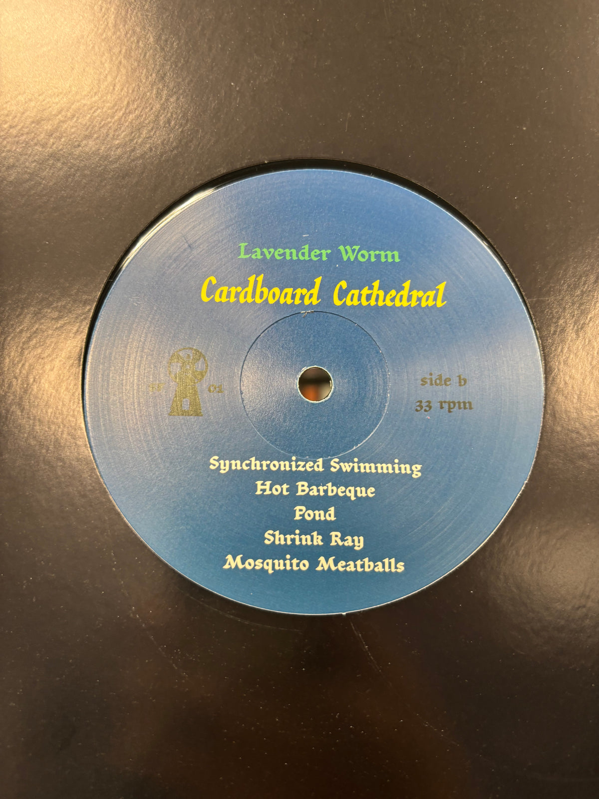 Lavender Worm: Cardboard Cathedral, LP, Only pressing, Server Farm, Finland 2019
