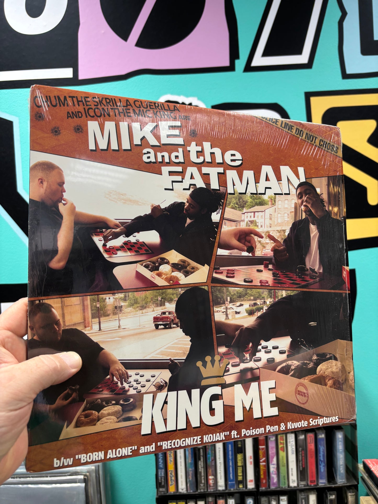 Mike and the Fatman: King Me, 12inch, Only pressing, Uprising Records, US 2007