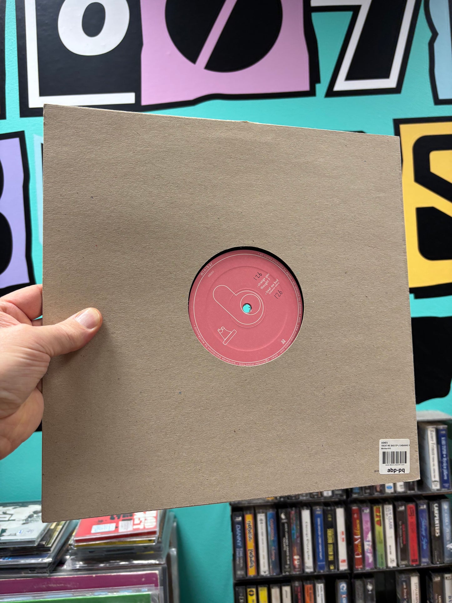 Agnes: Treat Me Bad E.P., 12inch, Only pressing, Minibar, France 2005