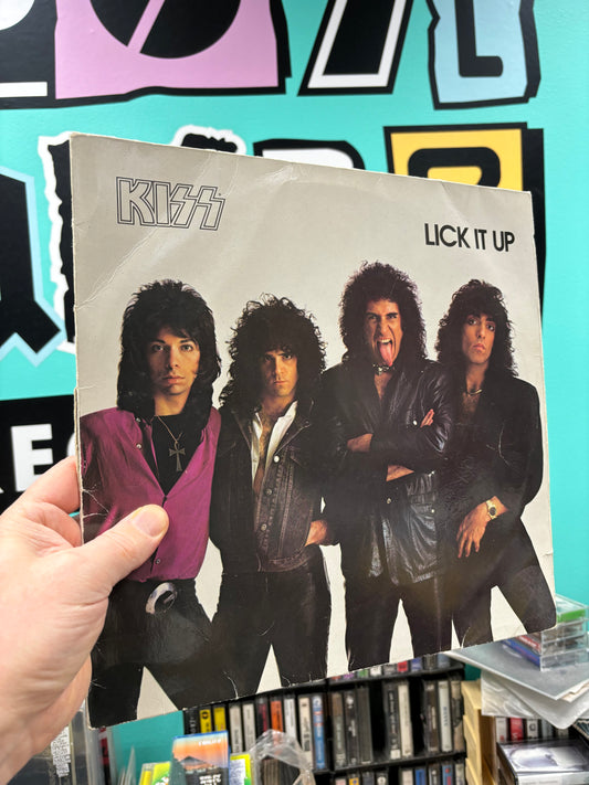 Kiss: Lick It Up, LP, Casablanca, Finland 1983