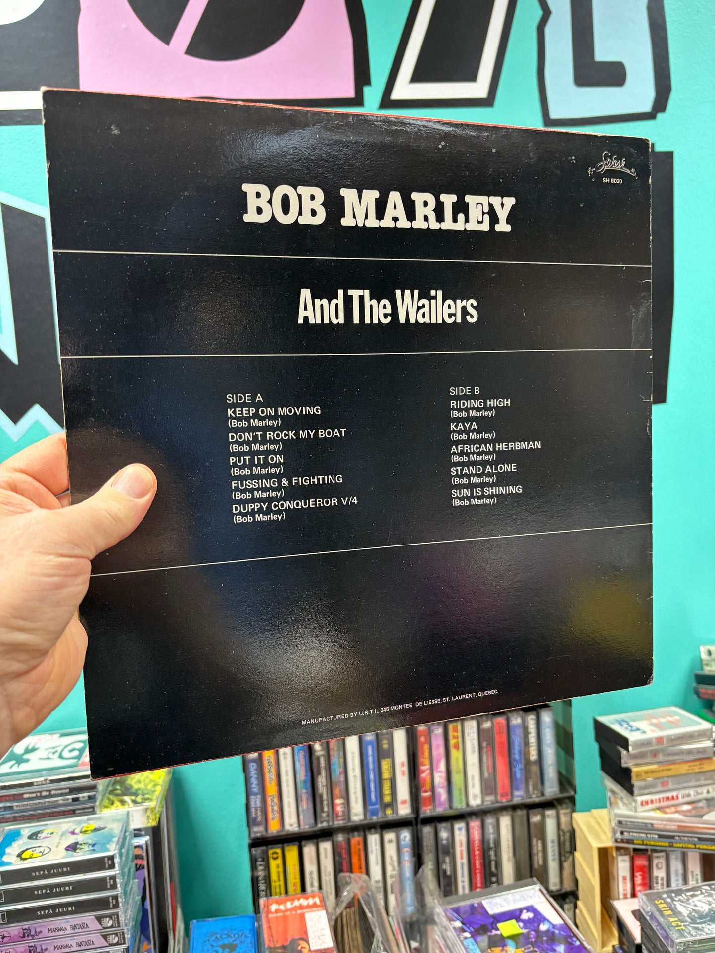 Bob Marley & The Wailers: Soul Revolution, LP, reissue, Canada 1979