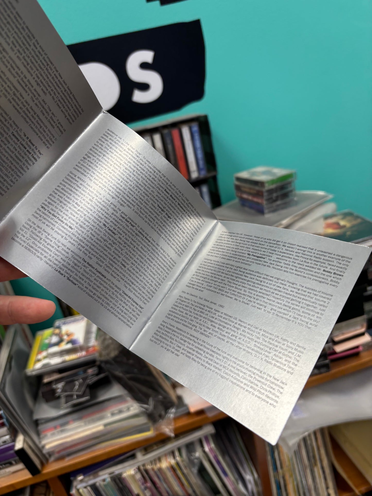 New Jack Swing Mastercuts Volume 2, CD, Only CD pressing, Mastercuts, UK 1992