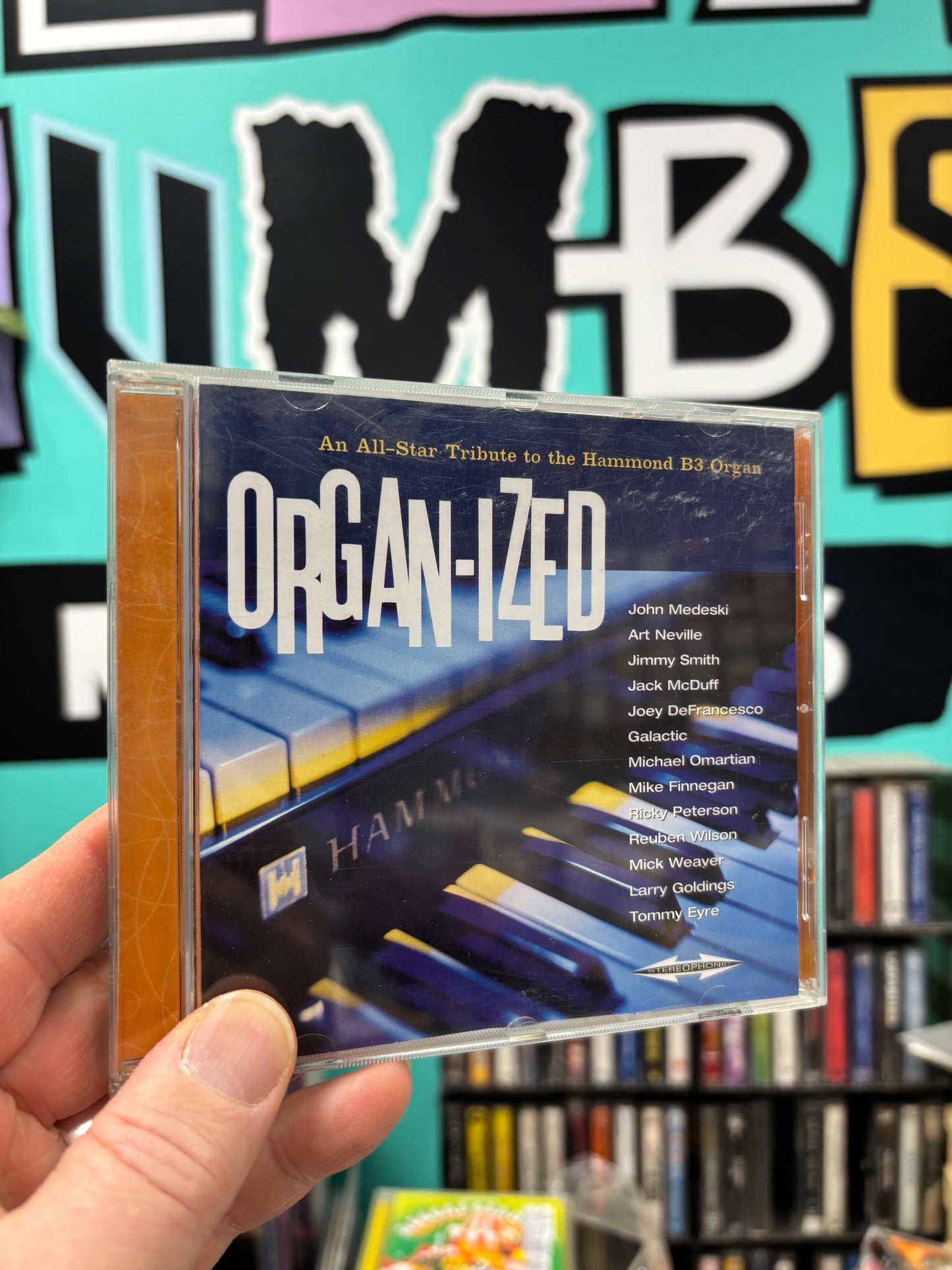 Organ-ized: An All-Star Tribute To The Hammond B3 Organ, CD, High Street Records, Europe 1999