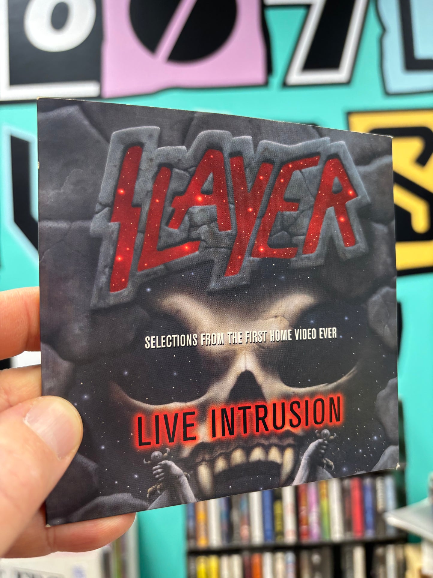 Slayer: Live Intrusion, CD, Promo, Only pressing, American Recordings, Europe 1995