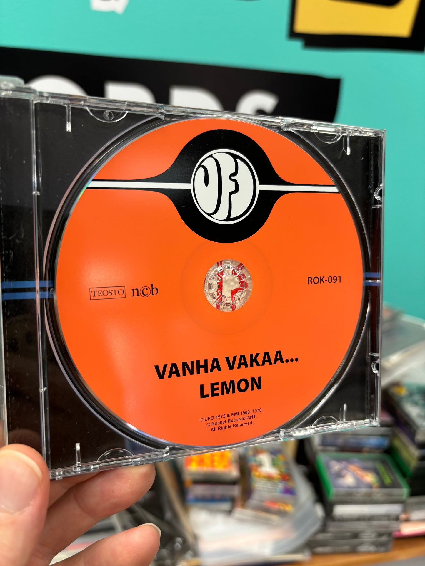 Lemon: Vanha Vakaa, reissue, Only CD pressing, Rocket Records, Finland 2011