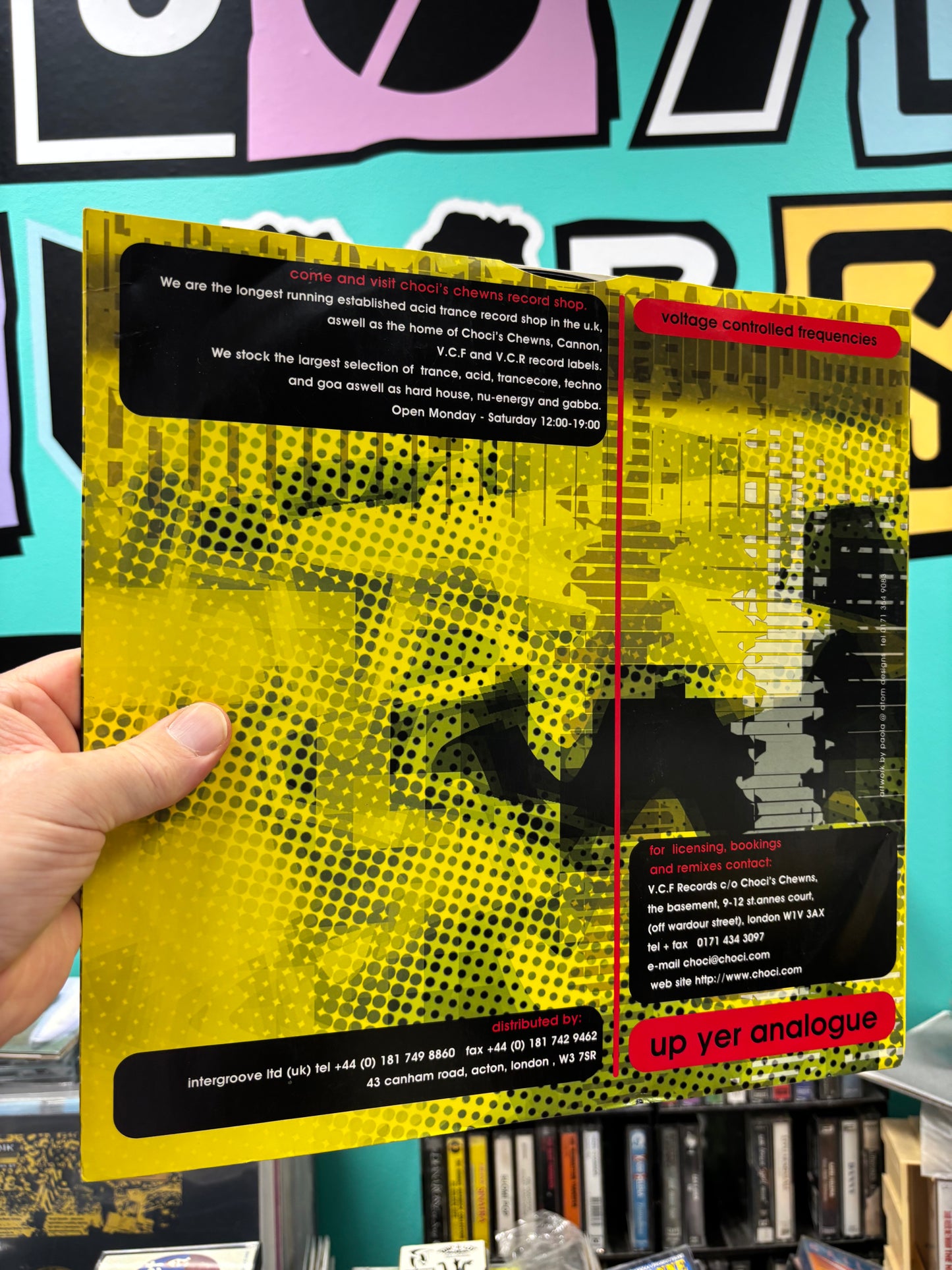 Double Pressure: The Tribute E.P., 12inch, Only pressing, Voltage Controlled Frequencies, UK 2000