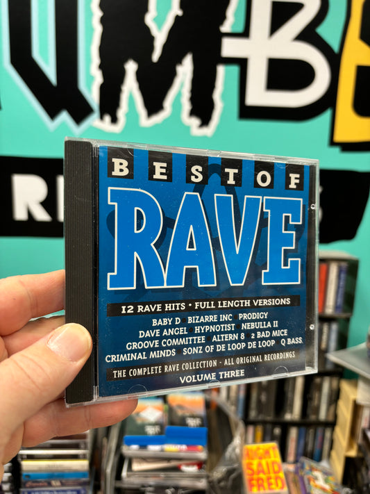 Best Of Rave Volume 3, CD, Low Price Music, UK 1993