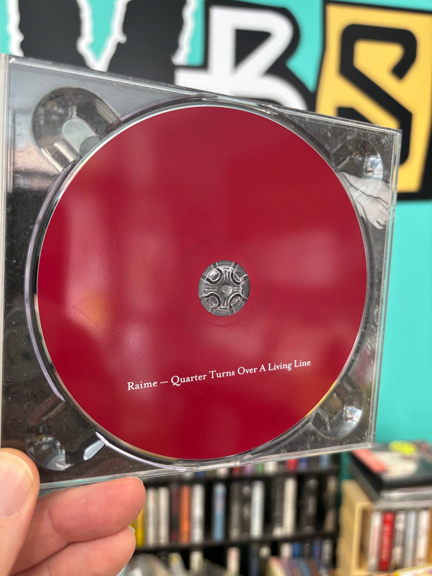 Raime: Quarter Turns Over A Living Line, CD, Digipak, 1st pressing, Only CD pressing, Blackest Ever Black, UK 2012