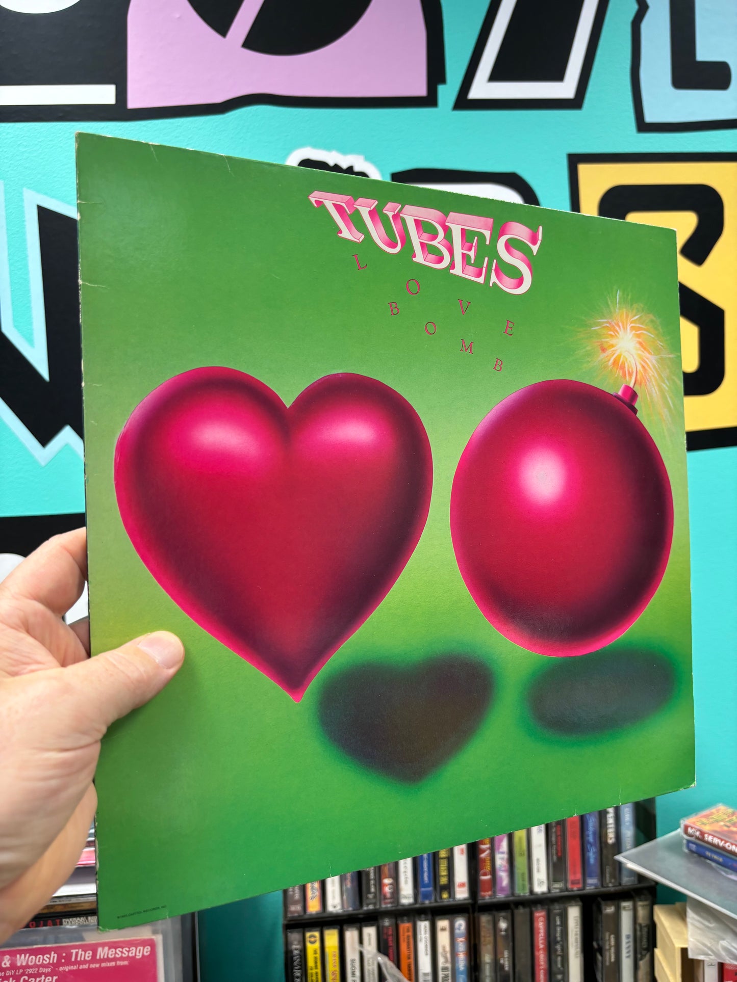 Tubes: Love Bomb, LP, Capitol Records, Europe 1985