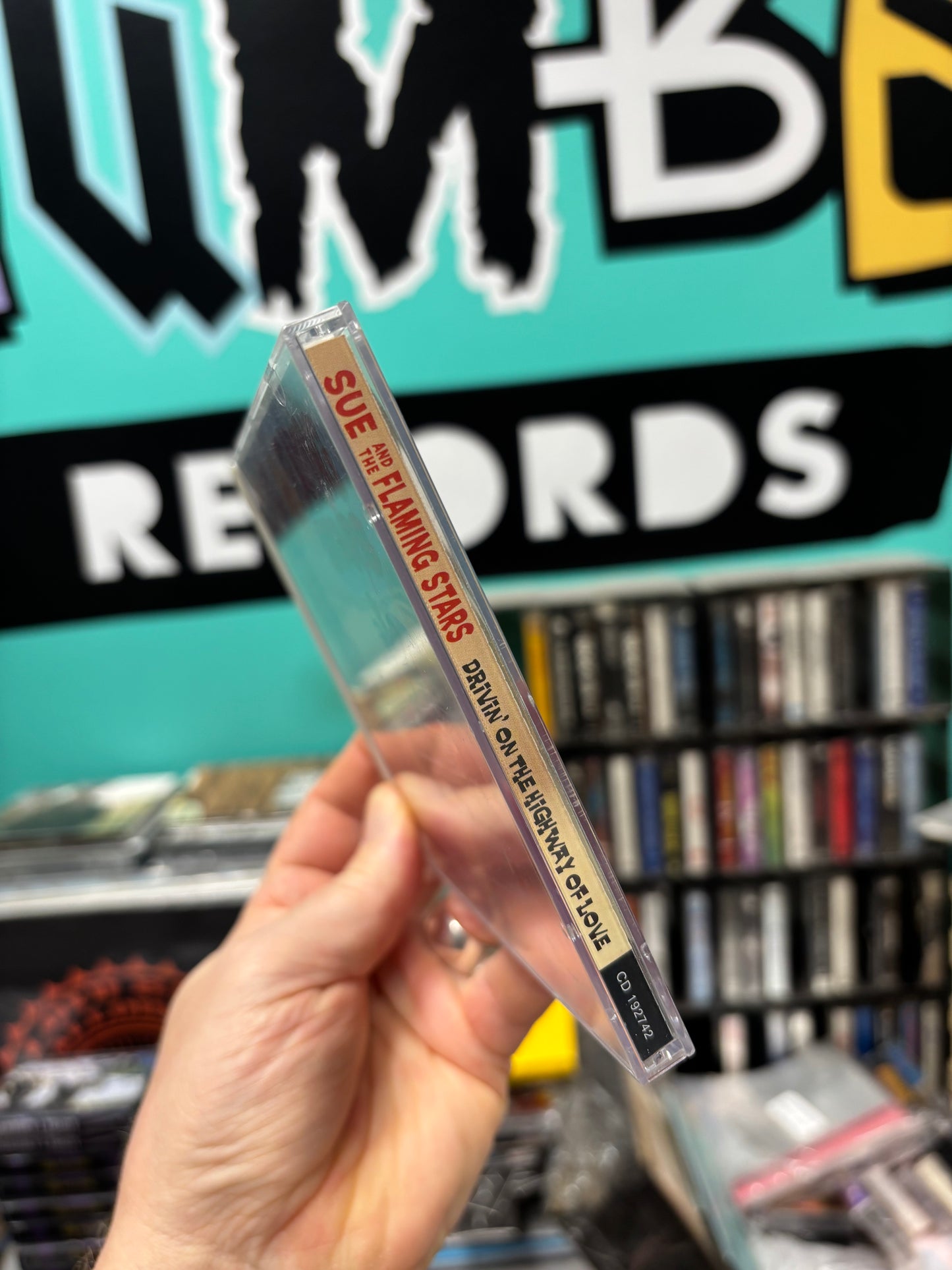 Sue and the Flaming Stars: Drivin’ On The Highway Of Love, CD, Only pressing, Rarity Records, Netherlands 2004