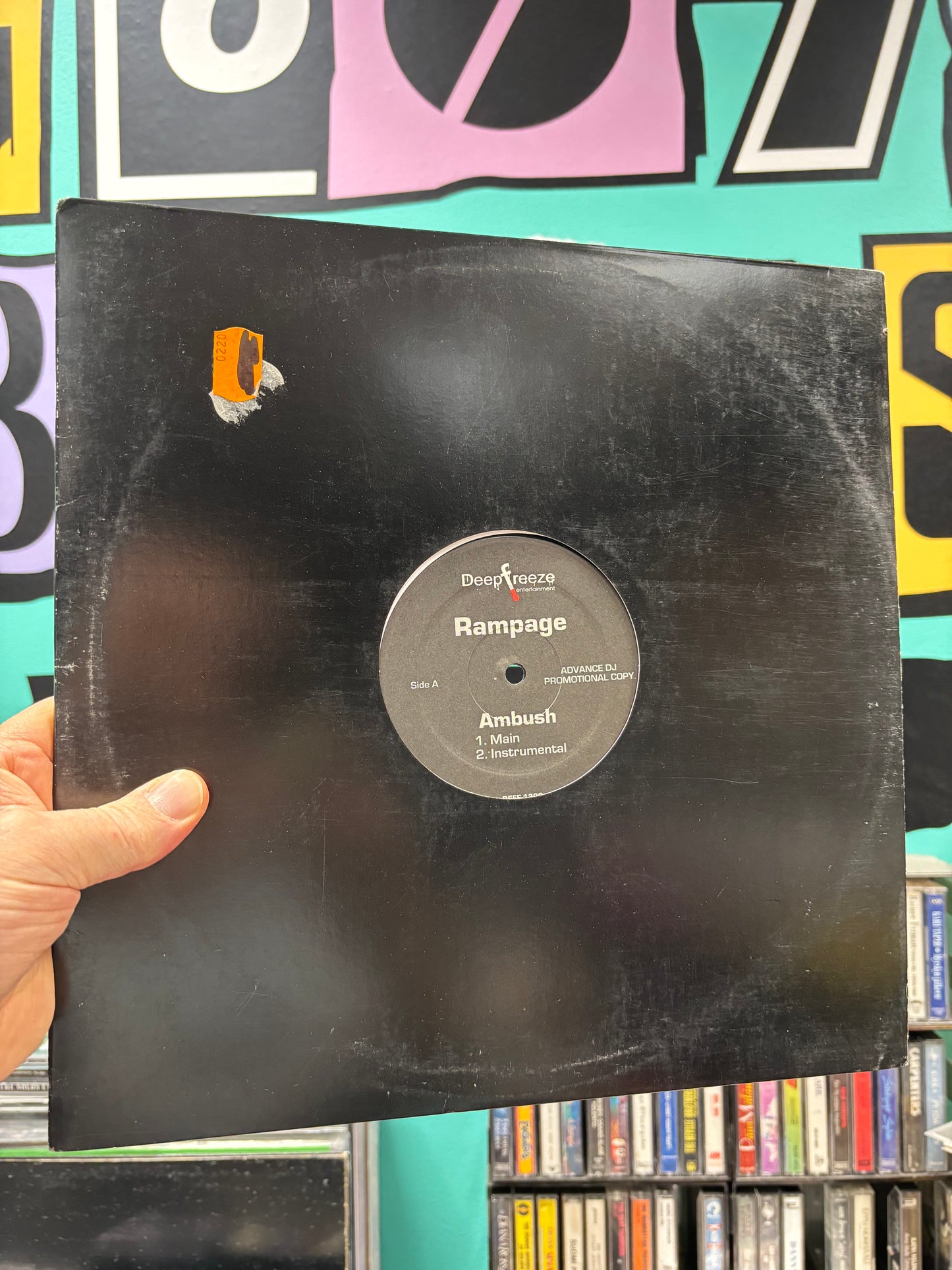 Rampage: Ambush/Flip It, 12inch, Only pressing, Promo, Deep Freeze Entertainment, US 2007