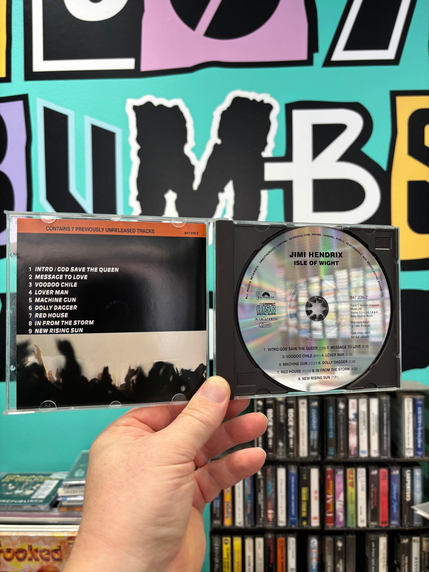 Jimi Hendrix: Live Isle Of Wight ’70, CD, Polydor, Europe 1991